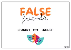 Vista previa - Juegos / Gamificación - Spanish -English False Friends cards - página 1