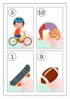 Vorschau - Arbeitsblätter - Lesespaziergang Sport/Sportarten - Leserunde Klasse 1 und 2 - Seite 3