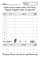 Vorschau - Anderer Materialtyp - Krankenmappe Eulenklasse - Krankenpost Eule - Seite 3