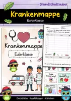Vorschau - Anderer Materialtyp - Krankenmappe Eulenklasse - Krankenpost Eule - Deckblatt