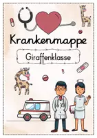 Vorschau - Anderer Materialtyp - Krankenmappe Giraffenklasse - Krankenpost Giraffe - Seite 1