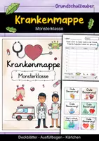 Vorschau - Anderer Materialtyp - Krankenmappe Monsterklasse - Krankenpost Monster - Deckblatt