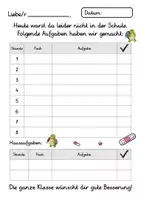 Vorschau - Anderer Materialtyp - Krankenmappe Schildkrötenklasse - Krankenpost Schildkröte - Seite 3
