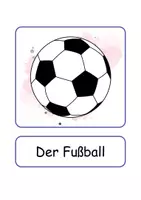 Vorschau - Arbeitsblätter - XXL Lesekarten Sport/Sportarten - DaZ/DaF, Deutsch (Grundschule) - Seite 1
