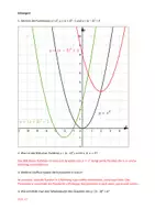 Vorschau - Arbeitsblätter - Scheitelpunktsform quadratischer Funktionen - Seite 2