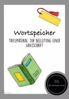 Vorschau - Präsentationen/Tafelbilder - Wortspeicher Ganzschrift - Deckblatt