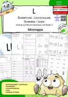 Vorschau - Arbeitsblätter - Buchstabe L - Erarbeitung, Lautschulung, Lesen, Schreiben - Deckblatt