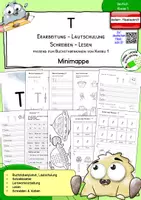Vorschau - Arbeitsblätter - Buchstabe T - Erarbeitung, Lautschulung, Lesen, Schreiben - Deckblatt