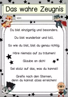 Vorschau - Anderer Materialtyp - Buchstaben-Helden : Das wahre Zeugnis - eine Zeugnisbeigabe - Seite 2