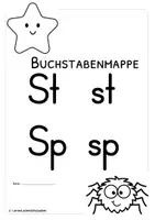 Vorschau - Arbeitsblätter - ST und SP - Erarbeitung, Lautschulung, Lesen, Schreiben - Seite 3