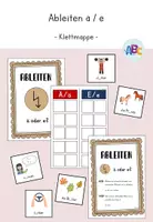 Vorschau - Spiele - Materialpaket Klettmappen : Ableiten - Seite 1