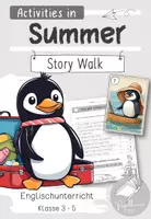 Vorschau - Arbeitsblätter - Activities in summer | Story walk | Lesespaziergang Englisch - Deckblatt