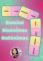 Vista previa - Juegos / Gamificación - DOMINÓ SINÓNIMOS Y ANTÓNIMOS - Portada