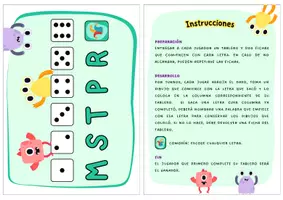 Vista previa - Juegos / Gamificación - Mis primeras consonantes. Juego de mesa - página 3