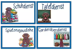 Vorschau - Poster - Klassendienste Labradorklasse dunkel/braun #Klassentier - Seite 3