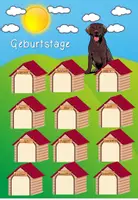 Vorschau - Poster - Geburtstagskalender Labradorklasse hell und dunkel #Klassentier - Seite 2