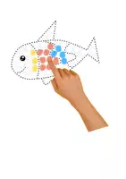 Vorschau - Arbeitsblätter - Materialpaket: Vielzahl an Dot-Painting Bildern /Fingerabdruckbilder - Seite 2