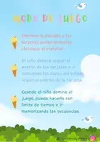 Vista previa - Hojas de trabajo - ¡Que rico helado! - página 1
