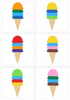 Vista previa - Hojas de trabajo - ¡Que rico helado! - página 3