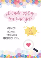 Vista previa - Hojas de trabajo - ¿Dónde esta su pareja? - página 1