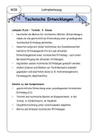 Vorschau - Arbeitsblätter - Technische Entwicklung - Entwicklung des Fahrrads - Seite 1