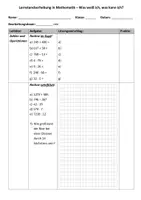 Vorschau - Arbeitsblätter - Lernstandserhebung Mathematik Beginn Klassenstufe 5 - Seite 2