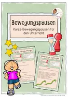 Vorschau - Spiele - Bewegtes Lernen in der Grundschule (Bewegungspausen) - Deckblatt