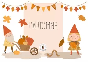Aperçu - Outils du professeur - Titre et étiquettes thème AUTOMNE - Page 2