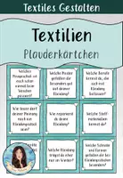 Vorschau - Quiz - Textilien / Kleidung - Plauderkärtchen - Deckblatt