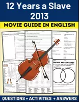 Vorschau - Arbeitsblätter - Movie Guide: "12 Years a Slave 2013" Questions + Activities Puzzles + Answers - Deckblatt