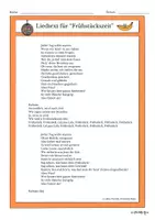 Vorschau - Mal- und Bastelvorlagen - Lied für die Frühstückszeit: Noten, Arbeitsblätter, Playback etc. - Seite 2