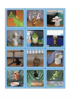 Aperçu - Apprentissages en autonomie - Les prépositions avec des animaux en peluche: Le jeu de mémoire - Page 2