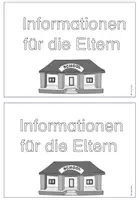 Vorschau - Arbeitsblätter - Elternabend Informationsheft Grundschule (veränderbare ppt Datei) - Seite 1