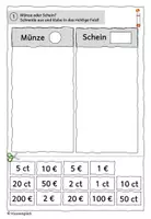 Vorschau - Arbeitsblätter - Selbstlernheft: Geld - Euro und Cent (ZR 100 - 2. Klasse) - Seite 3