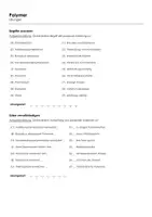 Vorschau - Arbeitsblätter - Polymer (Informationstext und Übungen) - Seite 1