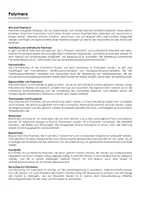Vorschau - Arbeitsblätter - Polymere (Informationstext und Übungen) - Deckblatt