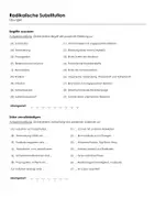 Vorschau - Arbeitsblätter - Radikalische Substitution (Informationstext und Übungen) - Seite 1