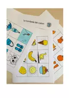 anteprima - Giochi - La tombola dei colori - Pagina di copertina