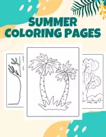 Aperçu - Apprentissages en autonomie - Summer Tree Coloring Pages Summer Holiday Coloring Worksheets Printable - Page de couverture