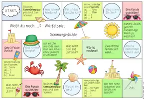 Vorschau - Spiele - Sommergedichte Würfelspiel "Weißt du noch...?" - Seite 2