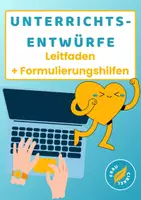 Vorschau - Anderer Materialtyp - Anleitung: Einen Unterrichtsentwurf schreiben - Tipps und Formulierungen - Deckblatt