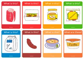 Vorschau - Fördermaterial/Inklusion - Food and drinks, task cards - Seite 3