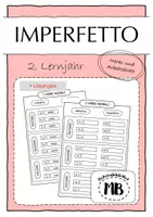 Vorschau - Arbeitsblätter - IMPERFETTO - Modalverben - Deckblatt