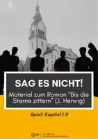 Vorschau - Spiele - Spiel zu " Bis die Sterne zittern" (J. Herwig) - Sag es nicht!: 27 Begriffe erraten - Deckblatt