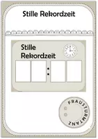 Vorschau - Poster - Stillerekordzeit (Classroom Management) - Deckblatt