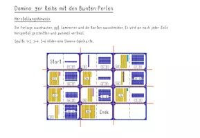 Vorschau - Stundenentwürfe - Materialpaket_Dominos_Das kleine Einmaleins mit den Bunten Perlen - Seite 2