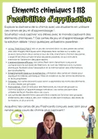 Aperçu - Jeux - Jeu des Paires Éléments + Flashcards Éléments chimiques 118 - Page 2