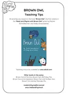 Vorschau - Stundenentwürfe - 'Brown Owl' rhyming picture book - TEACHING TIPS - Seite 1