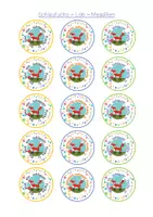 Vorschau - Bildkarten - Schlaufuchs - Lob - Medaillen - Deckblatt