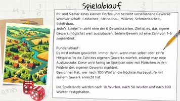Vorschau - Arbeitsblätter - Spiel und Tafelbild zum Gesetz der großen Zahlen - Seite 2